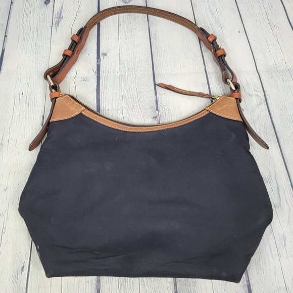 DOONEY & BOURKE | Erika hobo nylon leather trim shoulder bag - Picture 16 of 16